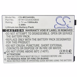 Batteri till skanner Symbol ES400, MC4597 3,7 V 1500 mAh